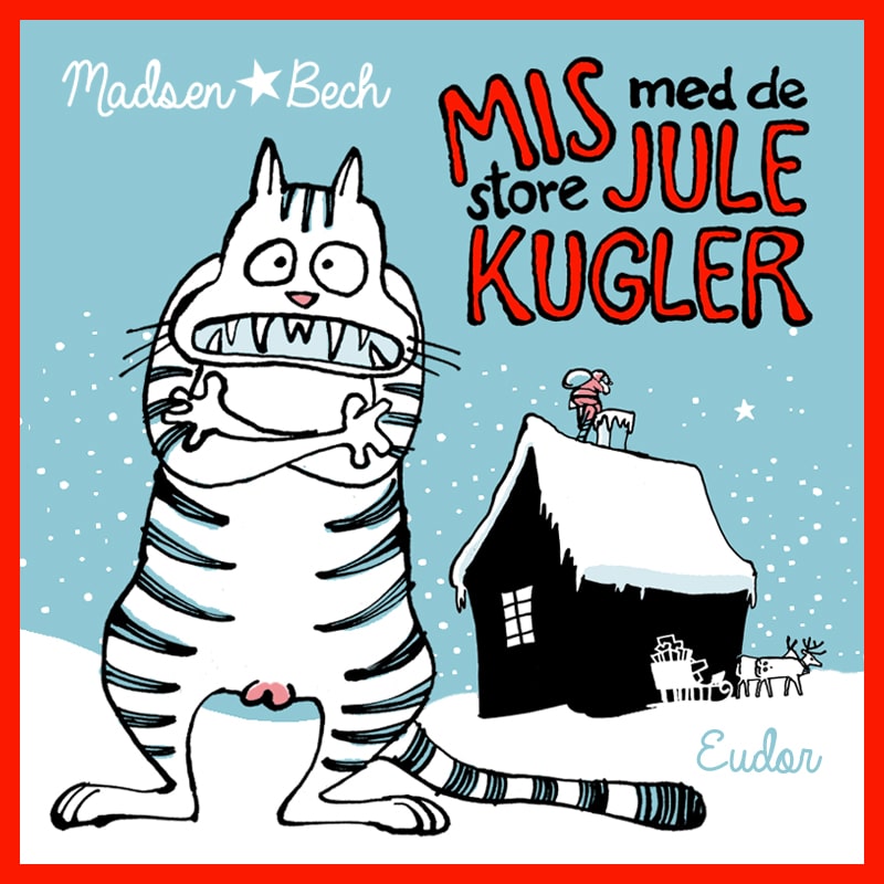 Mis med de store Julekugler - forside