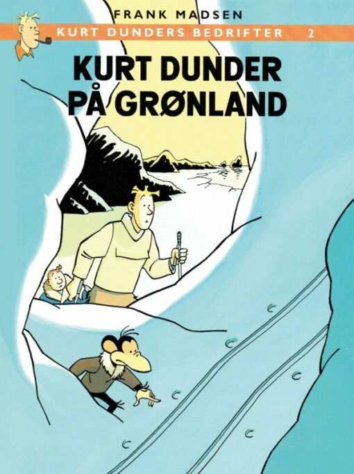 tegneserier tegneserie | kurt dunder på grønland af frank madsen tegneserie tegneserier