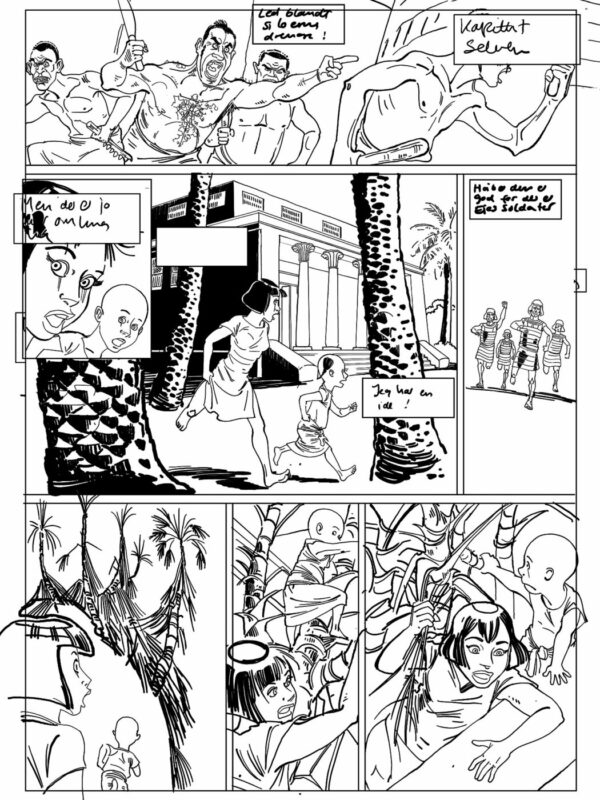 tegneserie tegneserier graphic novel Sussi Bech Nofret