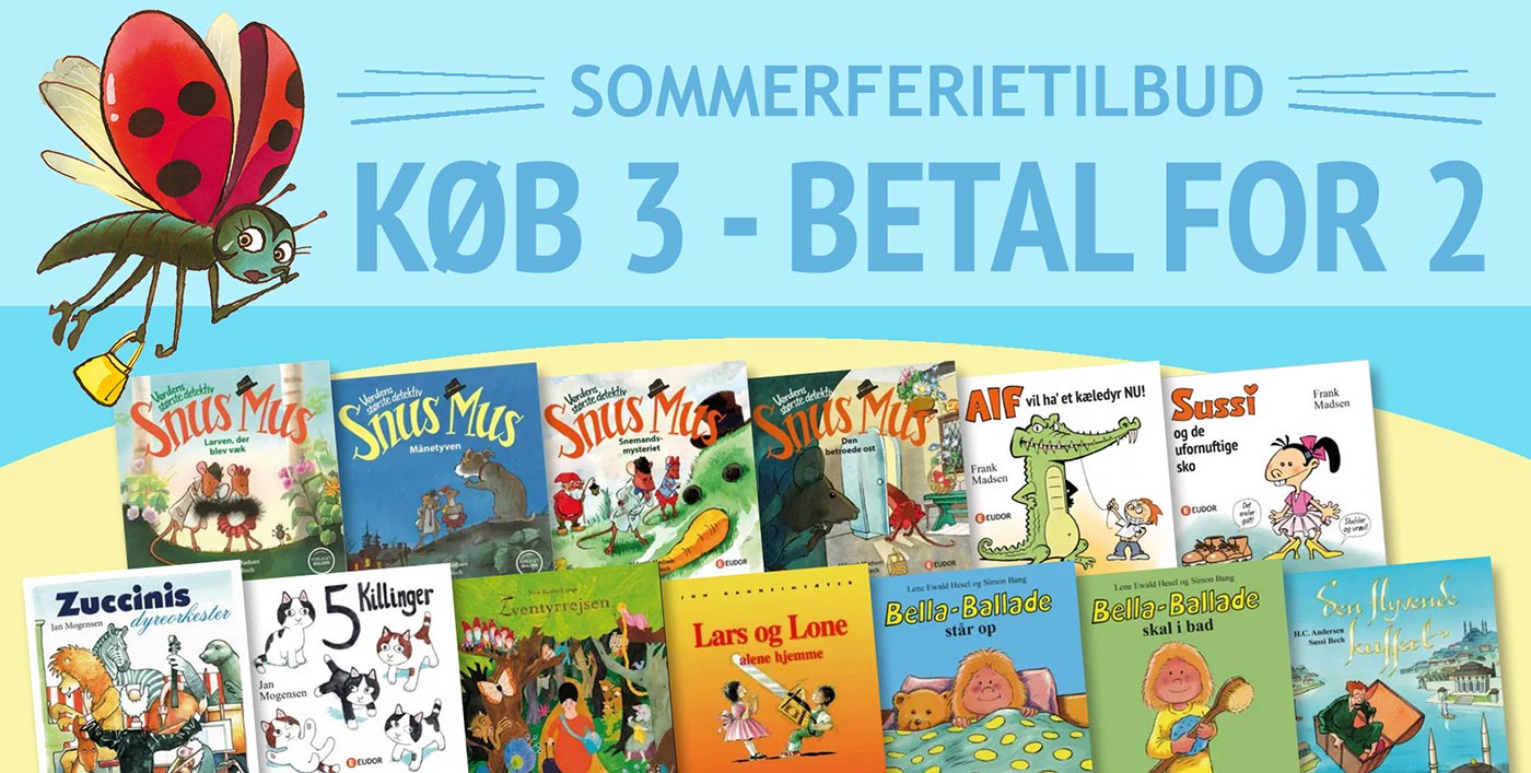 Sommertilbud Køb 3 billedbøger betal for 2