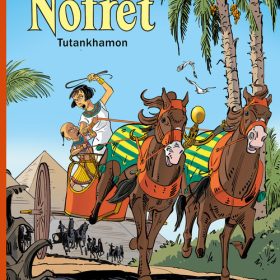 tegneserier tegneserie | "Tutankhamon" er titlen på det 13. og sidste bind i Sussi Bechs tegneserie om Nofret