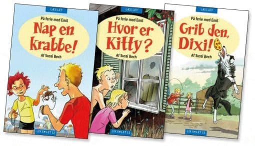 På ferie med Emil-serien (3 bind)