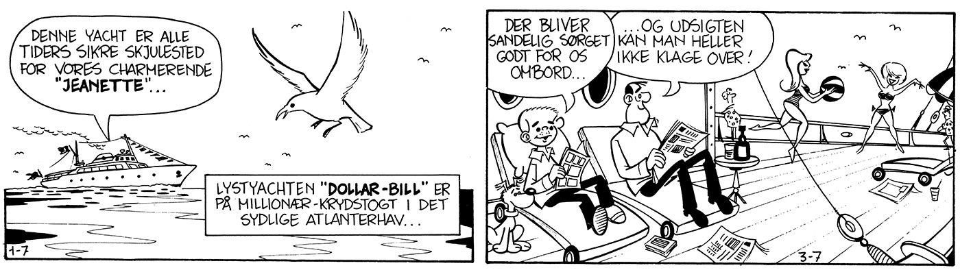børnetegneserie Peter og Perle Werner Wejp-Olsen 