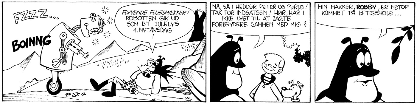 børnetegneserie Peter og Perle Werner Wejp-Olsen 