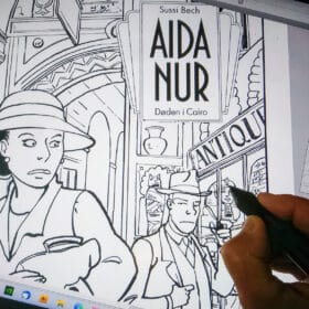 Sussi Bech Aida Nur tegneserie