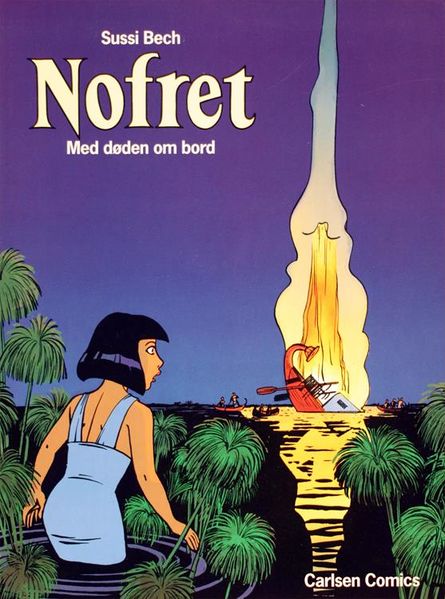 Nofret 7: Med døden om bord af Sussi Bech (Carlsen 1993)