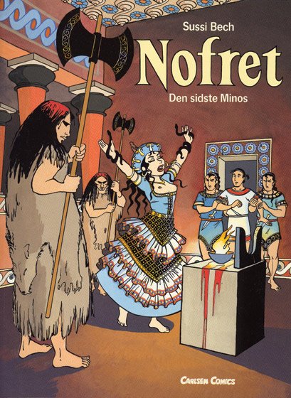 Nofret 4: Den sidste Minos af Sussi Bech (Carlsen 1989)