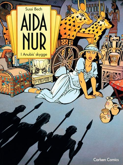 Aida Nur 2: I Anubis' skygge af Sussi Bech (Carlsen 1993)